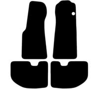 Carsio Carpet Car Mats For Jaguar XJS 1991-1996 Tailored Fit Floor Mat Set Complete Accessory Black Custom Fitted - All Weather, Anti-Slip Backing & Grey Trim