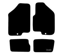 Carsio Carpet Car Mats For Kia Soul 2008 to 2011 2 fixings Tailored Fit Floor Mat Set Complete Accessory Black Custom Fitted - All Weather, Anti-Slip Backing & Black Trim