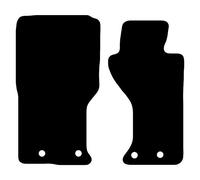 Carsio Carpet Car Mats For Mazda MX5 2015+ Onwards 2 Piece Set Tailored Fit Floor Mat Complete Accessory Black Custom Fitted - All Weather, Anti-Slip Backing & Black Trim