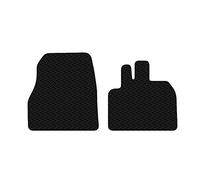 Carsio Carpet Car Mats For Mercedes Citan Van 2012+ 2 Piece Set Tailored Fit Floor Mat Complete Accessory Black Custom Fitted - All Weather, Anti-Slip Backing & Black Trim (Rubber)