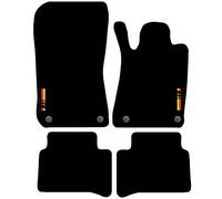 Carsio Carpet Car Mats For Mercedes E-Class 2005 to 2009 with Made in Germany logo Tailored Fit Floor Mat Complete Accessory Custom Fitted - All Weather, Anti-Slip Backing & Black Trim