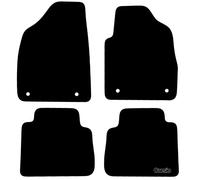 Carsio Carpet Car Mats For MG HS Manual 2019 to 2023 Tailored Fit Floor Mat Set Complete Accessory Black Custom Fitted - All Weather, Anti-Slip Backing & Black Trim