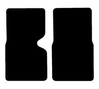 Carsio Carpet Car Mats For MG Midget (1275) 1966-1974 Tailored Fit Floor Mat Set Complete Accessory Black Custom Fitted - All Weather, Anti-Slip Backing & Black Trim