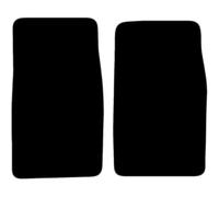 Carsio Carpet Car Mats For MG Midget (1500) 1974-1980 Tailored Fit Floor Mat Set Complete Accessory Black Custom Fitted - All Weather, Anti-Slip Backing & Grey Trim