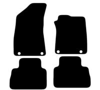 Carsio Carpet Car Mats For MG ZS EV 2020 & 2021 Tailored Fit Floor Mat Set Complete Accessory Black Custom Fitted - All Weather, Anti-Slip Backing & Grey Trim