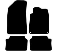 Carsio Carpet Car Mats For Peugeot 508 SW 2011 Onwards 4 Piece Set Tailored Fit Floor Mat Complete Accessory Black Custom Fitted - All Weather, Anti-Slip Backing & Grey Trim