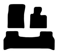 Carsio Carpet Car Mats For Range/Land Rover Vogue 2002 2012 Tailored Fit Floor Mat Complete Accessory Black Custom Fitted - All Weather, Anti-Slip Backing & Black Trim