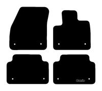Carsio Carpet Car Mats For Range Rover Evoque Auto 2019+ Onwards Tailored Fit Floor Mat Set Complete Accessory Black Custom Fitted - All Weather, Anti-Slip Backing & Black Trim