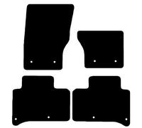 Carsio Carpet Car Mats For Range Rover Sport 2014 Onwards 4 Piece Set Tailored Fit Floor Mat Complete Accessory Black Custom Fitted - All Weather, Anti-Slip Backing & Black Trim