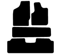 Carsio Carpet Car Mats For Seat Alhambra 2000 2010 Tailored Fit Floor Mat Complete Accessory Black Custom Fitted - All Weather, Anti-Slip Backing & Black Trim