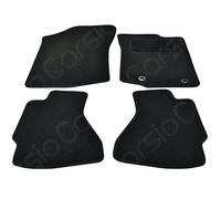 Carsio Carpet Car Mats For Toyota Prius 2005 to 2009 4 Piece Set Tailored Fit Floor Mat Complete Accessory Black Custom Fitted - All Weather, Anti-Slip Backing & Black Trim