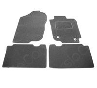 Carsio Carpet Car Mats For Toyota Rav 4 2013+ Onwards 4 Piece Set Tailored Fit Floor Mat Complete Accessory Black Custom Fitted - All Weather, Anti-Slip Backing & Black Trim