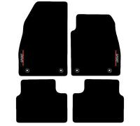 Carsio Carpet Car Mats For Vauxhall Insignia 2008 to 2013 with Sport logo Tailored Fit Floor Mat Complete Accessory Custom Fitted - All Weather, Anti-Slip Backing & Black Trim