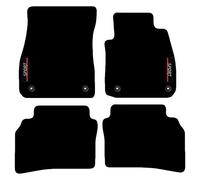 Carsio Carpet Car Mats For Vauxhall Insignia 2017+ onwards with Sport logo Tailored Fit Floor Mat Complete Accessory Custom Fitted - All Weather, Anti-Slip Backing & Black Trim