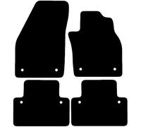 Carsio Carpet Car Mats For Volvo C30 Auto 2007-2013 Tailored Fit Floor Mat Set Complete Accessory Black Custom Fitted - All Weather, Anti-Slip Backing & Black Trim