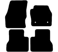 Carsio Carpet Van Cab Floor Mats For Ford Transit Connect Crew Cab LWB Van 2014-2016 Tailored Fit Mat Set Complete Accessory Black Custom Fitted - All Weather - Black Trim