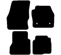 Carsio Carpet Van Cab Floor Mats For Ford Transit Connect Crew Cab SWB Van 2014-2016 Tailored Fit Mat Set Complete Accessory Black Custom Fitted - All Weather - Black Trim