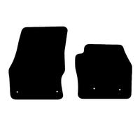 Carsio Carpet Van Cab Floor Mats For Ford Transit Connect Van 2018-2023 Tailored Fit Mat Set Complete Accessory Black Custom Fitted - All Weather - Black Trim