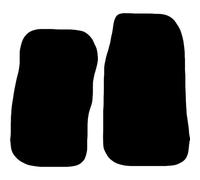 Carsio Carpet Van Cab Floor Mats For Ford Transit MK6 Van 2000-2006 (2 piece) Tailored Fit Mat Set Complete Accessory Black Custom Fitted - All Weather - Black Trim