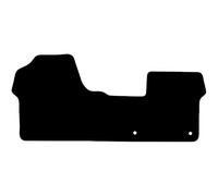 Carsio Carpet Van Cab Floor Mats For Vauxhall Vivaro Van 2019+ Onwards Tailored Fit Mat Set Complete Accessory Black Custom Fitted - All Weather - Black Trim