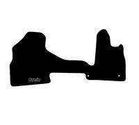 Carsio Carpet Van Cab Mats For Citroen Berlingo Multiflex 3 seat Tailored Fit Floor Mat Set Complete Accessory Black Custom Fitted - All Weather, Anti-Slip Backing & Black Trim