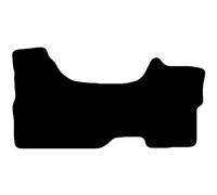 Carsio Carpet Van Cab Mats For Iveco Daily Van 2006-2009 Tailored Fit Floor Mat Set Complete Accessory Black Custom Fitted - All Weather, Anti-Slip Backing & Black Trim