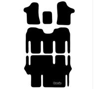 Carsio Carpet Van Cab Mats For Mercedes Benz Viano 2003 to 2010 5pcs Tailored Fit Floor Mat Set Complete Accessory Black Custom Fitted - All Weather, Anti-Slip Backing & Black Trim