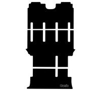 Carsio Carpet Van Cab Mats For Mercedes Vito Traveliner 8/9 Seat SWB Tailored Fit Floor Mat Set Complete Accessory Black Custom Fitted - All Weather, Anti-Slip Backing & Black Trim