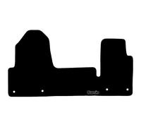 Carsio Carpet Van Cab Mats For Nissan NV400 2011+ Onwards Tailored Fit Floor Mat Set Complete Accessory Black Custom Fitted - All Weather, Anti-Slip Backing & Black Trim