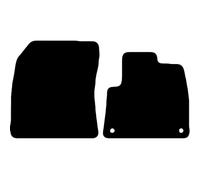 Carsio Carpet Van Cab Mats For Peugeot E-Partner Van 2019+ Onwards Tailored Fit Floor Mat Set Complete Accessory Black Custom Fitted - All Weather, Anti-Slip Backing & Black Trim