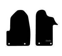 Carsio Carpet Van Cab Mats For Vauxhall Movano 2010+ Onwards Tailored Fit Floor Mat Set Complete Accessory Black Custom Fitted - All Weather, Anti-Slip Backing & Black Trim