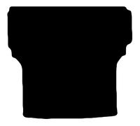 Carsio Carpet Van Cab Rear Floor Mats For Citroen Nemo Van 2008-2018 Tailored Fit Mat Set Complete Accessory Black Custom Fitted - All Weather - Black Trim