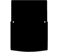 Carsio Carpet Van Cab Rear Floor Mats For Volkswagen Caddy SWB L1 Van (two side doors) 2021+ Onwards Tailored Fit Mat Set Complete Accessory Black Custom Fitted - All Weather - Black Trim