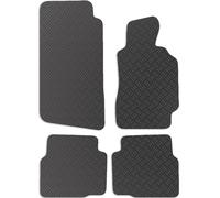 Carsio Rubber Car Mats For BMW 3 Series E36 Saloon 1992-1998 Tailored Fit Rubber Floor Mat Set Complete Accessory Black Custom Fitted - Anti-Slip Backing, Heavy Duty & Waterproof