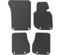 Carsio Rubber Car Mats For BMW E36 3 series Convertible Tailored Fit Floor Mat Set Complete Accessory Black Custom Fitted - All Weather & Heavy Duty, Anti-Slip Backing with Clips