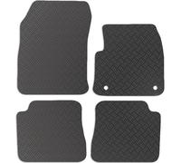 Carsio Rubber Car Mats For Citroen eC4 EV 2021+ Onwards Tailored Fit Floor Mat Set Complete Accessory Black Custom Fitted - All Weather & Heavy Duty, Anti-Slip Backing with Clips