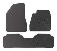 Carsio Rubber Car Mats For Lexus RX300 (no fixings)2003-2009 Tailored Fit Floor Mat Set Complete Accessory Black Custom Fitted - All Weather & Heavy Duty, Anti-Slip Backing with Clips