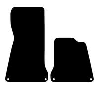 Carsio Rubber Car Mats For McLaren GT 2017+ Onwards Tailored Fit Floor Mat Set Complete Accessory Black Custom Fitted - All Weather & Heavy Duty, Anti-Slip Backing with Clips