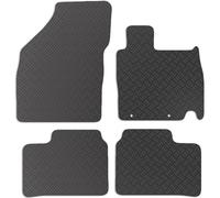 Carsio Rubber Car Mats For Suzuki Ignis 2021+ Onwards Tailored Fit Floor Mat Set Complete Accessory Black Custom Fitted - All Weather & Heavy Duty, Anti-Slip Backing with Clips