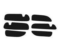Carsio Rubber Rubber Door Pocket Liners Protectors Inserts TO FIT Volkswagen Transporter T5