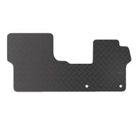 Carsio Rubber Van/Car/Mini Bus Floor Mats For Citroen Spacetourer 2016+ Tailored Fit Floor Mat Set Complete Accessory Black Custom Fitted - All Weather & Heavy Duty, Anti-Slip Backing with Clips