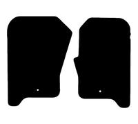 Carsio Tailored Carpet Car Floor Mats For Land Rover Discovery 4 (fronts only) 2013-2017 Tailored Fit Floor Mat Complete Accessory Black Custom Fitted - All Weather, Anti-Slip Backing & Black Trim