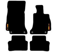 Carsio Tailored Carpet Car Floor Mats FOR Mercedes E-Class 2016+ onwards with logo