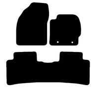 Carsio Tailored Carpet Car Floor Mats For Toyota Prius Taxi 2009-2012 Tailored Fit Floor Mat Complete Accessory Black Custom Fitted - All Weather, Anti-Slip Backing & Black Trim