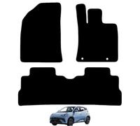 Carsio Tailored Carpet Car Mats for BYD Dolphin Surf 2025+ Onwards Custom Fit Floor Mats, Anti-Slip Backing (Black Trim)