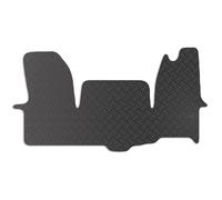 Carsio Van Cab Mats For Iveco Daily 2014+ Onwards Tailored Fit Rubber Floor Mat Set Complete Accessory Black Custom Fitted - Anti-Slip Backing, Heavy Duty & Waterproof