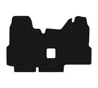 Carsio Van Mats For Ford Transit Van 2000-2006 Tailored Fit Rubber Floor Mat Set Complete Accessory Black Custom Fitted - Anti-Slip Backing, Heavy Duty & Waterproof