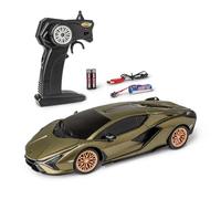 Carson 1:24 Lamborghini Sian 2.4GHz 100% RTR Remote Controlled Car, LED Lighting, Driving Time Approx. 60 Minutes, RC Car, RC Vehicle, Remote Control, Remote Controlled Toy