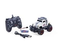 Carson 500404317 1:32 VW Beetle Rally 2.4GHz RTR White - Remote Control Car, Vehicle, Driving Time 60 Min, RC Car for Children, Toy for Children, Remote Control Car