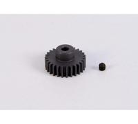 Carson 500011107 27T Steel Pinion Gear (0.6/06 Module), (Tamiya FF03/FF03R/XV01)